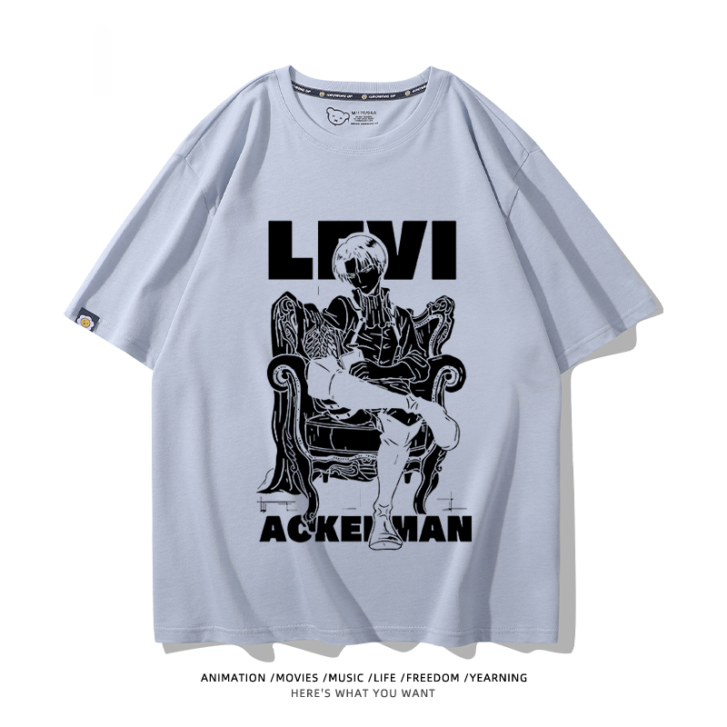 進擊的巨人 2024親子情侶男女同款 T恤