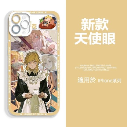 蘋果 系列薩爾達傳說天使眼透明防摔軟殼
