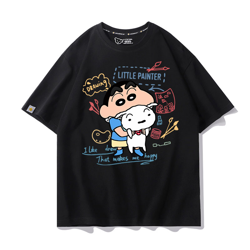 蠟筆小新 2024親子情侶男女同款 T恤