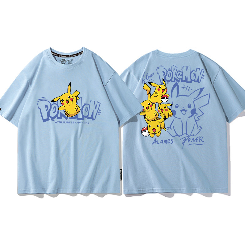 精靈寶可夢 2024親子情侶男女同款 T恤