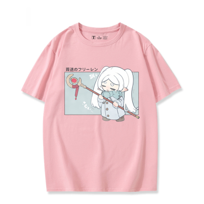 葬送的芙莉蓮 2024親子情侶男女同款 T恤