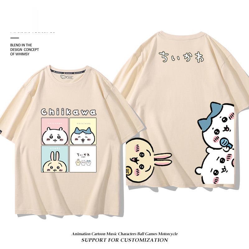 Chiikawa 2024親子情侶男女同款 T恤