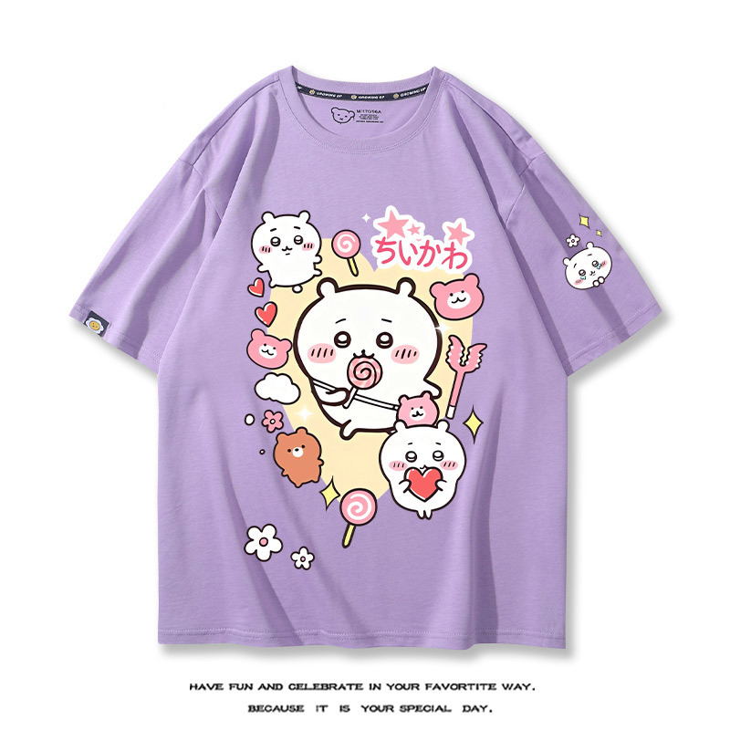 Chiikawa 2024親子情侶男女同款 T恤