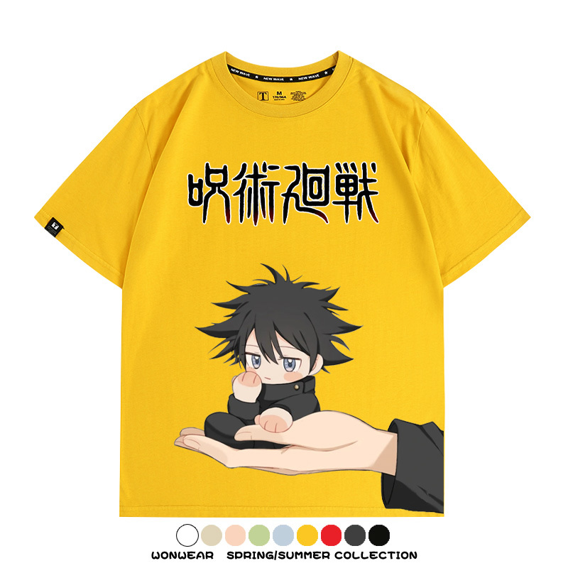 咒術迴戰Q版聯 親子情侶裝寬鬆短袖T
