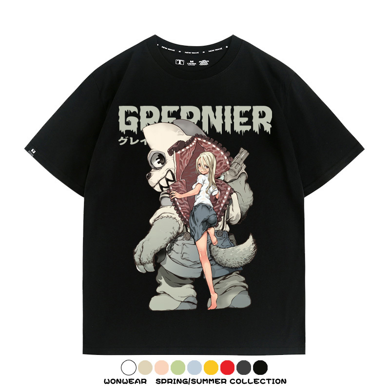 格萊普尼爾動漫周邊短袖T恤