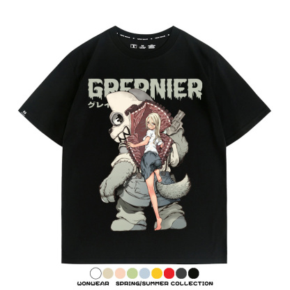 格萊普尼爾動漫周邊短袖T恤