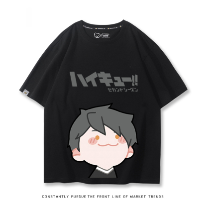 排球少年Q版 2024親子情侶男女同款 T恤