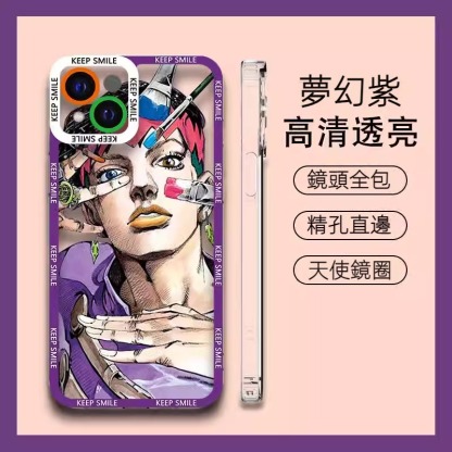 蘋果 系列jojo的奇妙冒險 天使眼透明防摔軟殼
