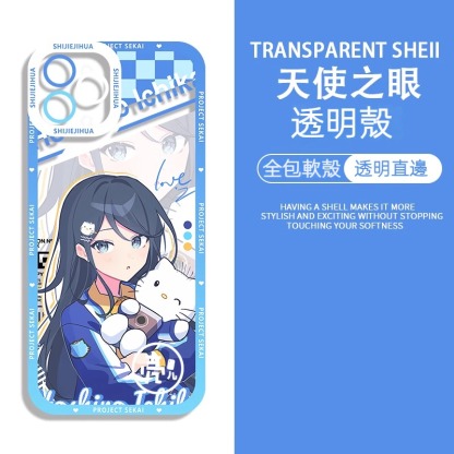 蘋果 系列世界計劃 天使眼透明防摔軟殼