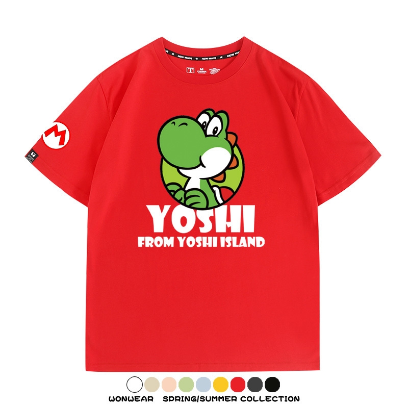 超級瑪利歐兄弟聯名 親子情侶寬鬆短袖T