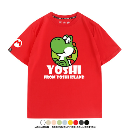 超級瑪利歐兄弟聯名 親子情侶寬鬆短袖T