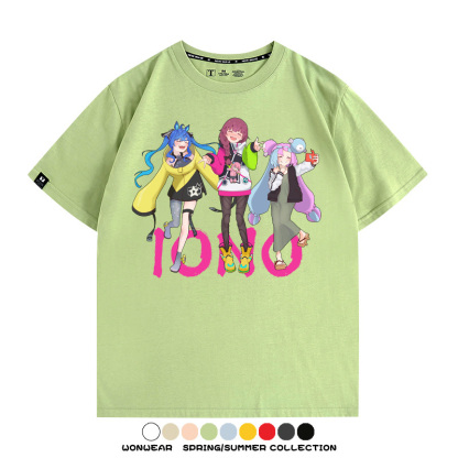 精靈寶可夢朱紫x孤獨搖滾 親子情侶寬鬆短袖T