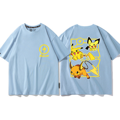精靈寶可夢 2024親子情侶男女同款 T恤