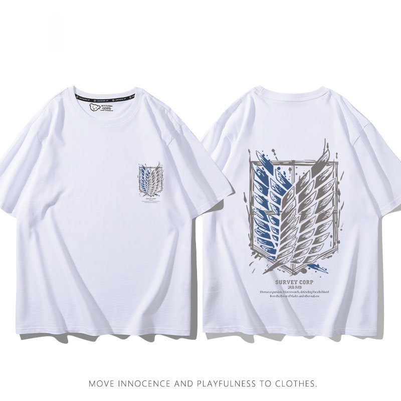 進擊的巨人 2024親子情侶男女同款 T恤