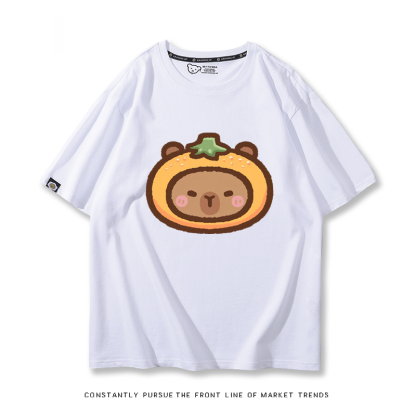 卡皮巴拉 2024親子情侶男女同款 T恤