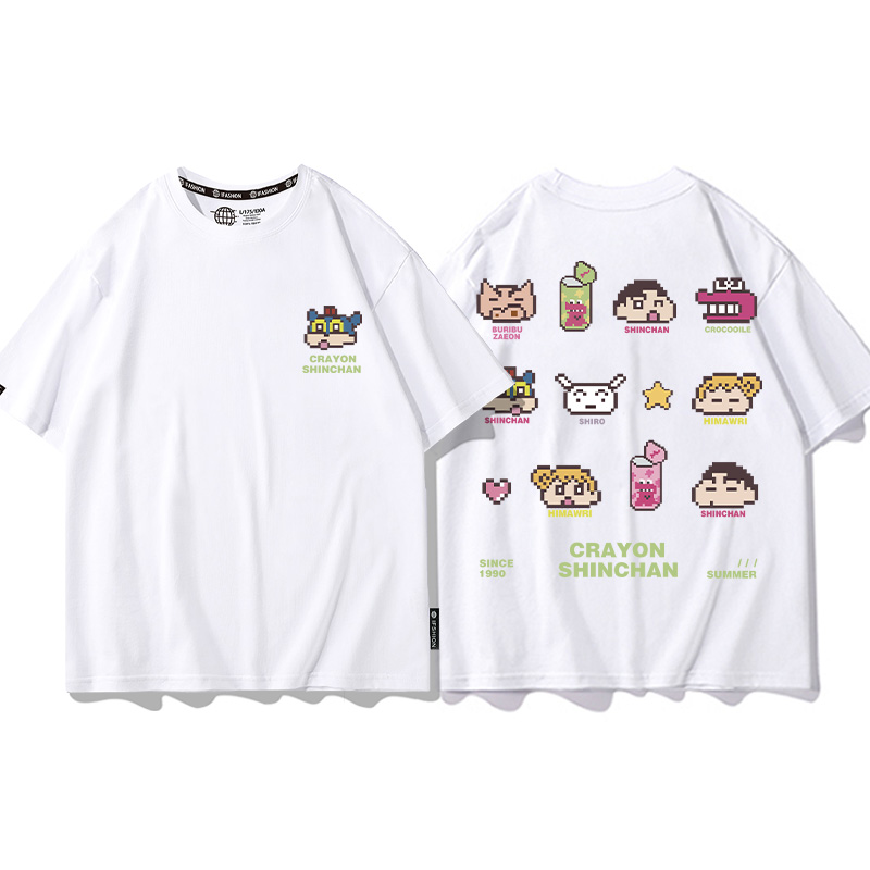 蠟筆小新 2024親子情侶男女同款 T恤