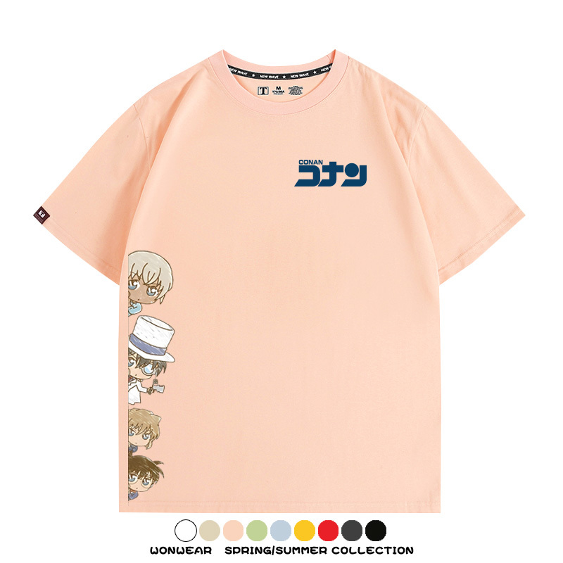 名偵探柯南聯名 親子情侶寬鬆短袖T