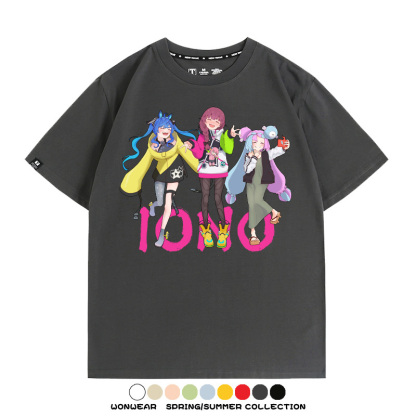 精靈寶可夢朱紫x孤獨搖滾 親子情侶寬鬆短袖T