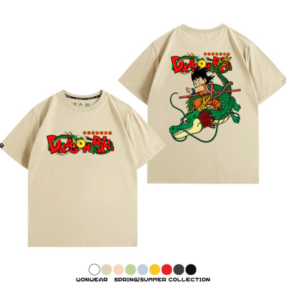 七龍珠 動漫周邊寬鬆百搭純棉短袖t-shirt