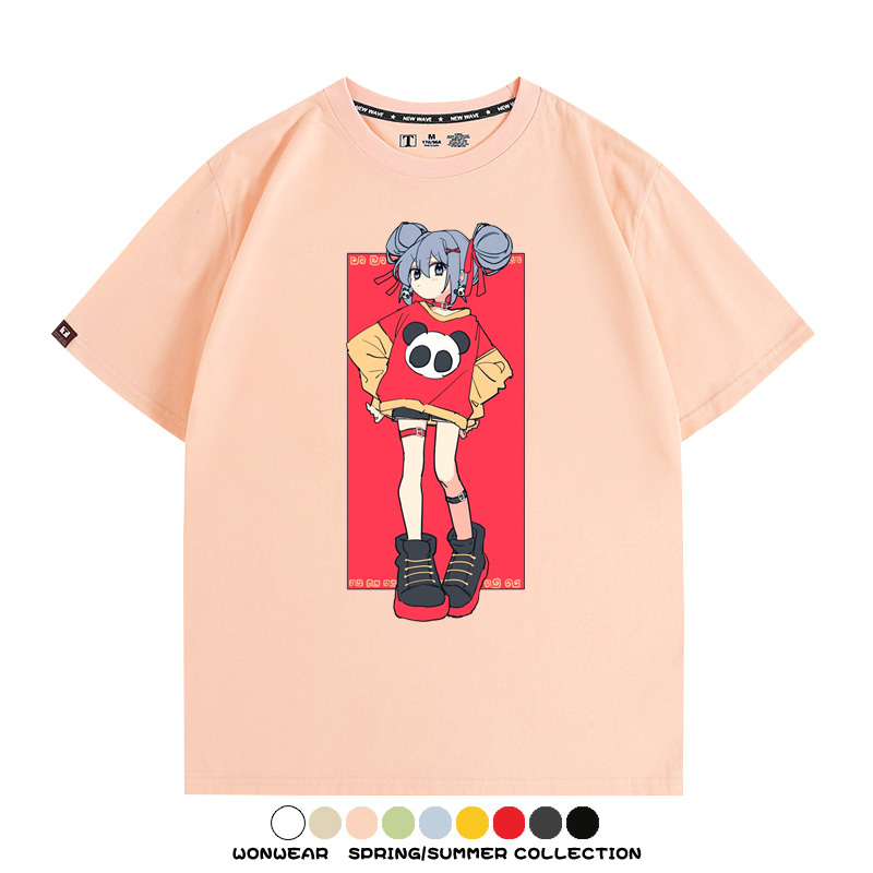 MIKU曲繪初音未來 親子情侶裝寬鬆短袖T