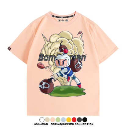 轟炸超人遊戲周邊短袖T恤