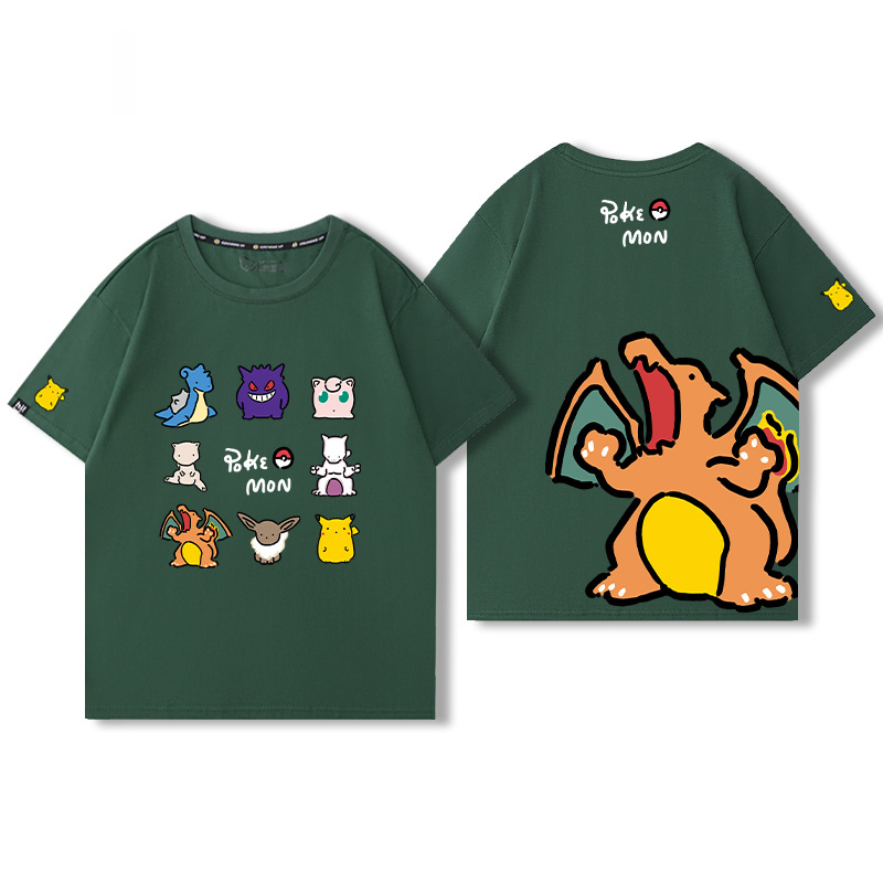 精靈寶可夢 2024親子情侶男女同款 T恤