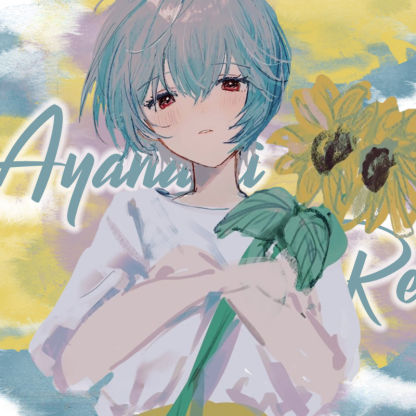 EVA綾波麗福音戰士聯名 親子情侶裝寬鬆短袖T