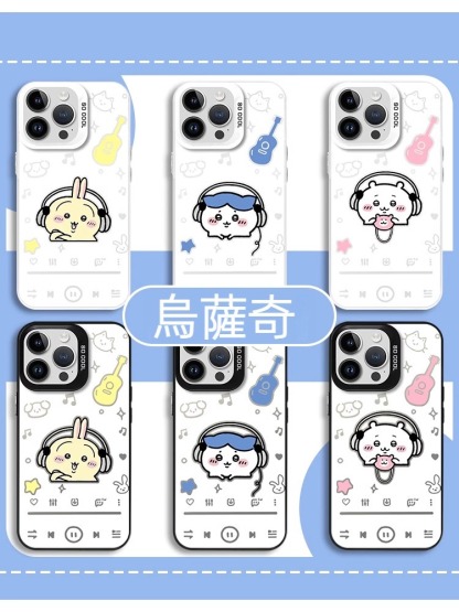 蘋果 系列chiikawa 天使眼透明 液態防摔軟殼