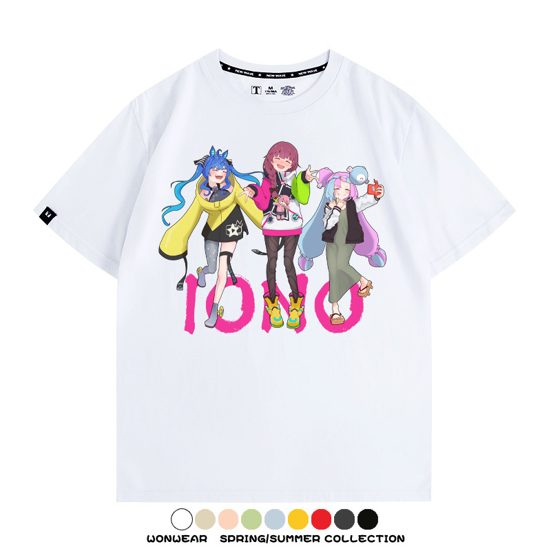 精靈寶可夢朱紫x孤獨搖滾 親子情侶寬鬆短袖T