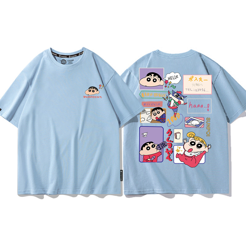蠟筆小新 2024親子情侶男女同款 T恤