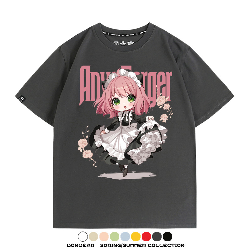 間諜家家酒阿尼亞福傑聯名 親子情侶裝寬鬆短袖T