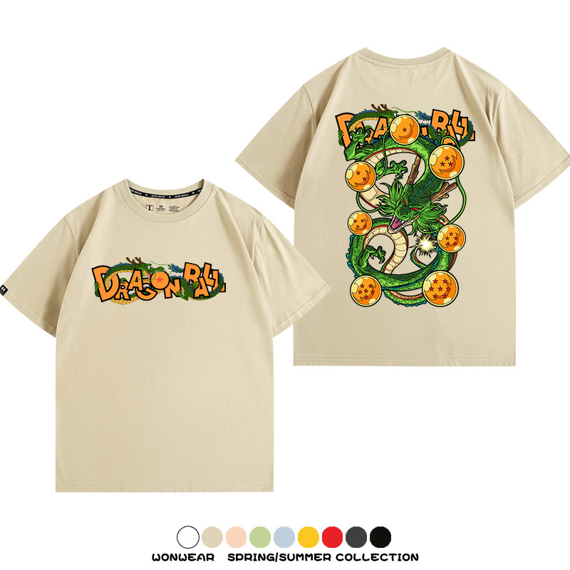 七龍珠 動漫周邊寬鬆百搭純棉短袖t-shirt