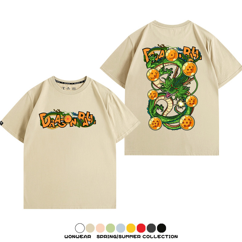七龍珠 動漫周邊寬鬆百搭純棉短袖t-shirt