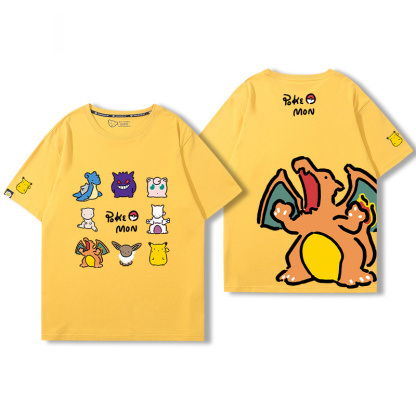 精靈寶可夢 2024親子情侶男女同款 T恤