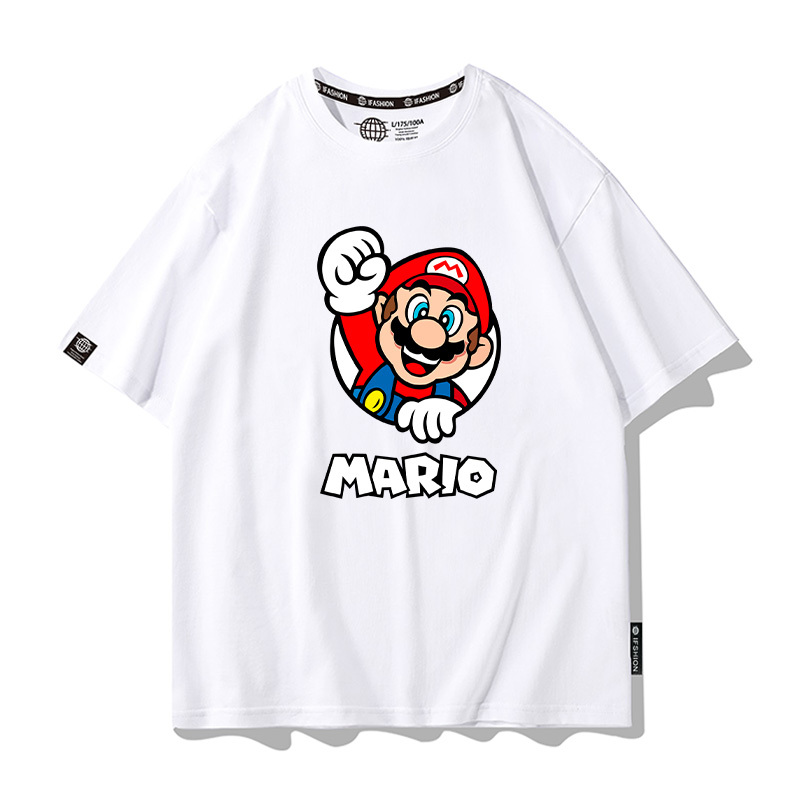 馬里奧 2024親子情侶男女同款 T恤