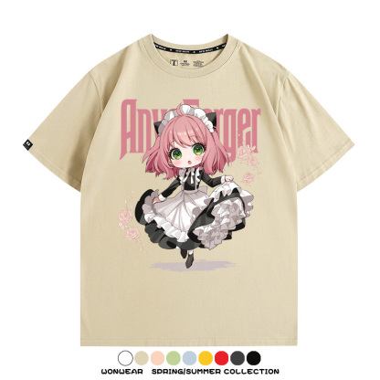 間諜家家酒阿尼亞福傑聯名 親子情侶裝寬鬆短袖T