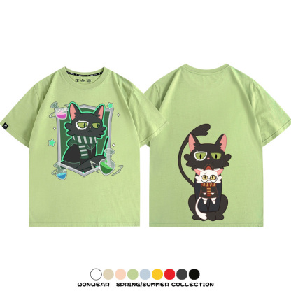 鈴芽之旅大臣聯名哈利波特 親子情侶裝寬鬆短袖T