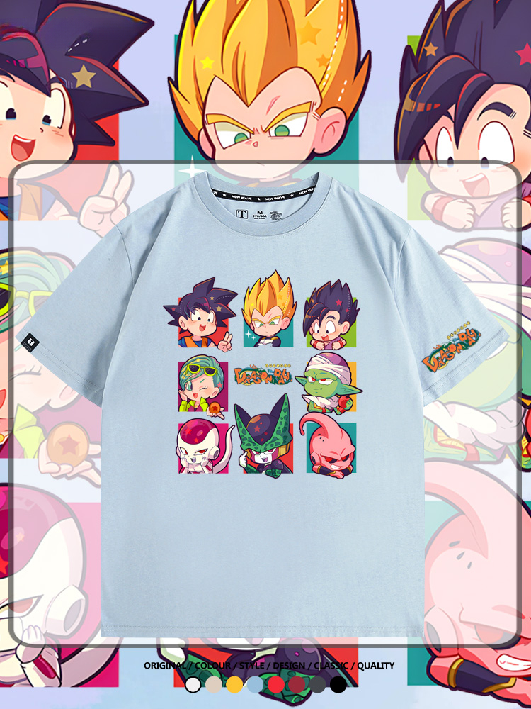 七龍珠Q版 親子情侶裝寬鬆短袖T