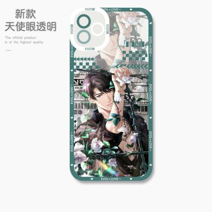 蘋果 系列鬼滅之刃天使眼透明防摔軟殼