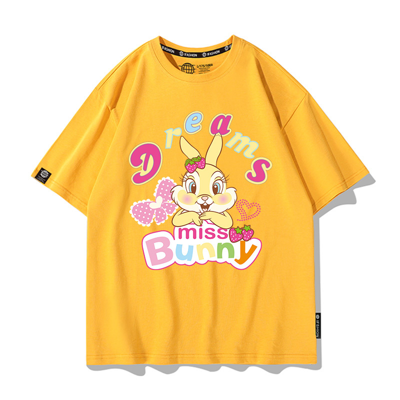 奇奇蒂蒂 2024親子情侶男女同款 T恤