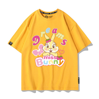 奇奇蒂蒂 2024親子情侶男女同款 T恤