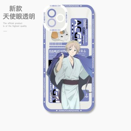 蘋果 系列夏目友人帳 天使眼透明防摔軟殼