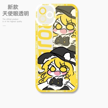 蘋果 系列Q版東方Project 天使眼透明防摔軟殼