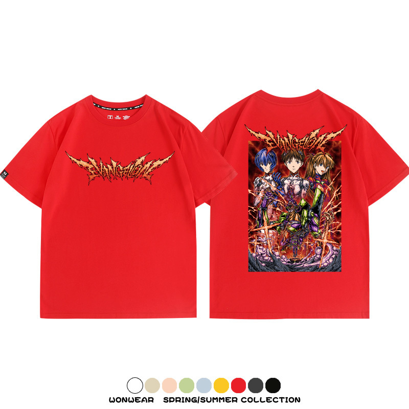 潮牌EVA聯名 親子情侶裝寬鬆短袖T