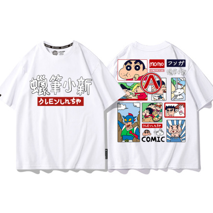 蠟筆小新 2024親子情侶男女同款 T恤