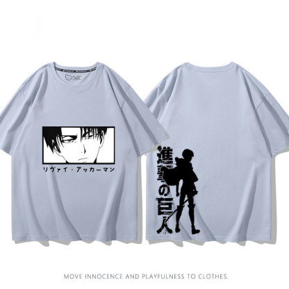 進擊的巨人 2024親子情侶男女同款 T恤