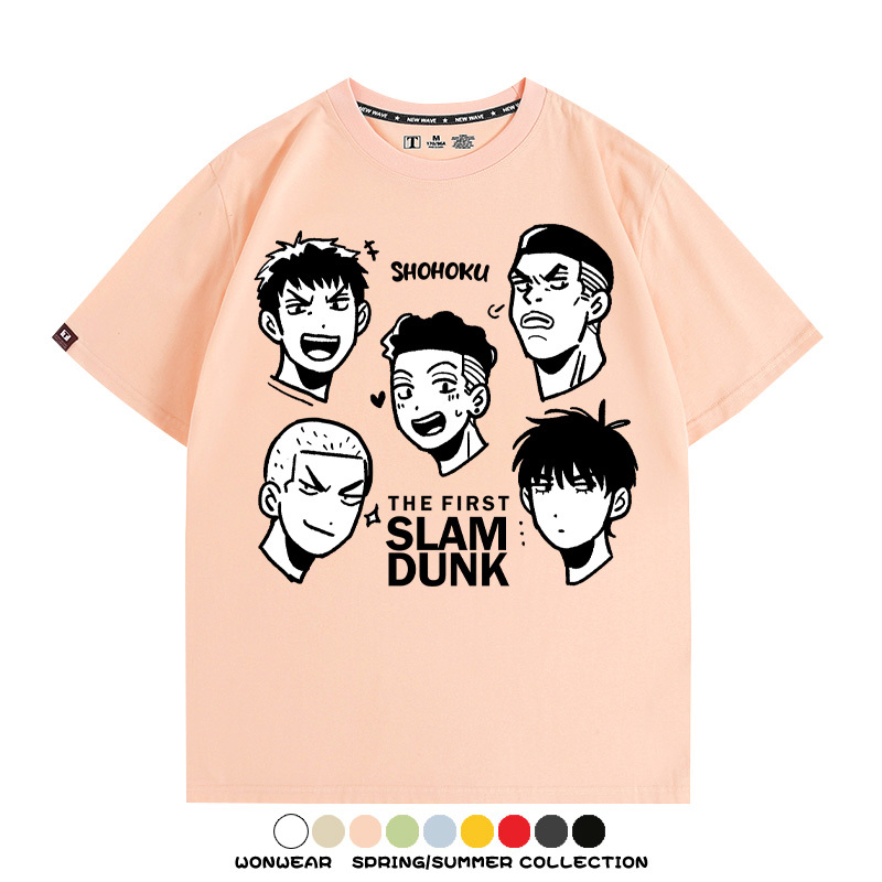 灌籃高手動漫周邊短袖T恤