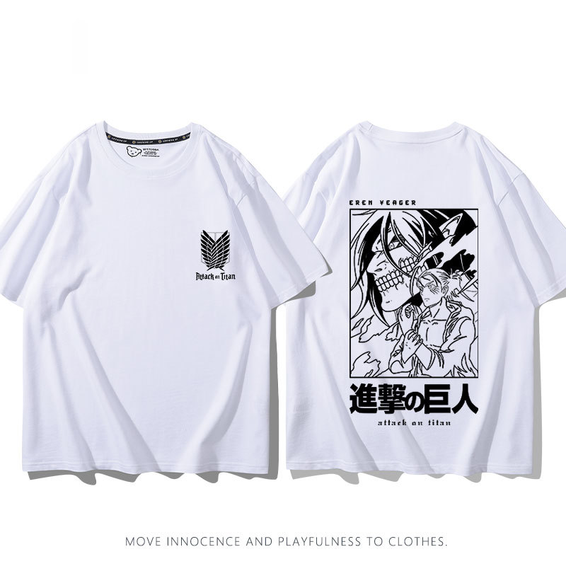 進擊的巨人 2024親子情侶男女同款 T恤