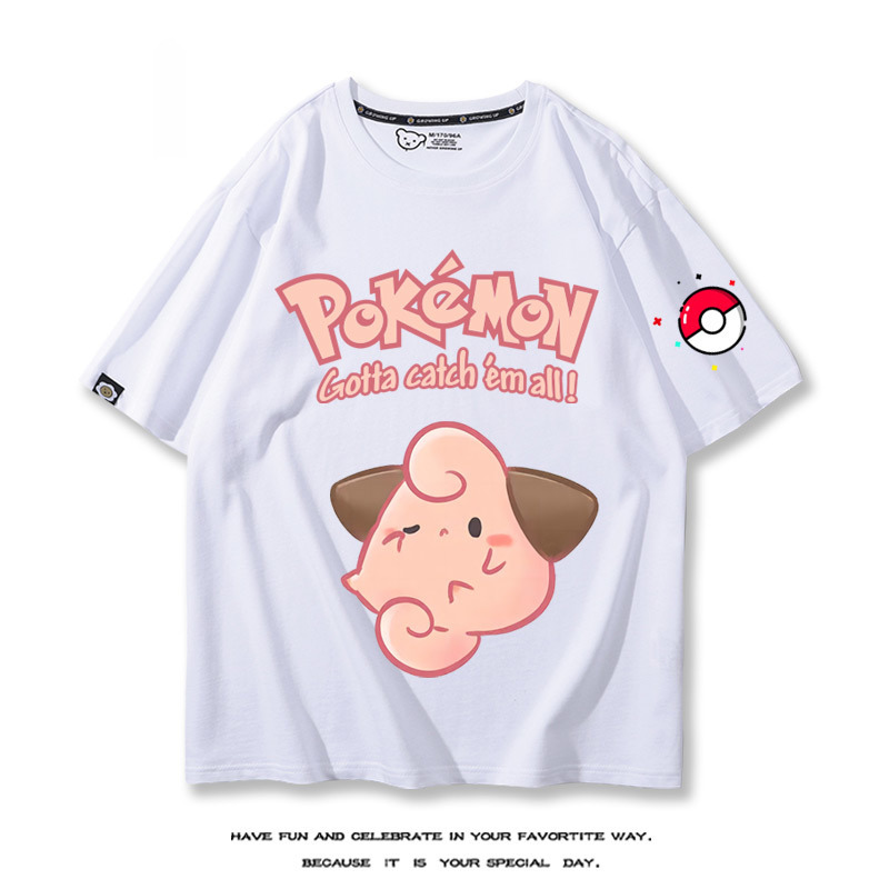 Q版精靈寶可夢 2024親子情侶男女同款 T恤