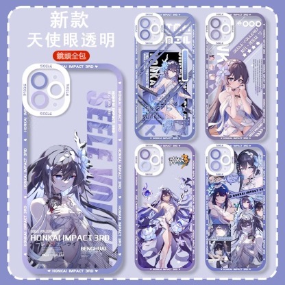 蘋果 系列崩壞三 天使眼透明防摔軟殼